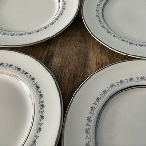 Set of Royal Doulton Bread Plate Tiara 6.5” English Fine Bone China